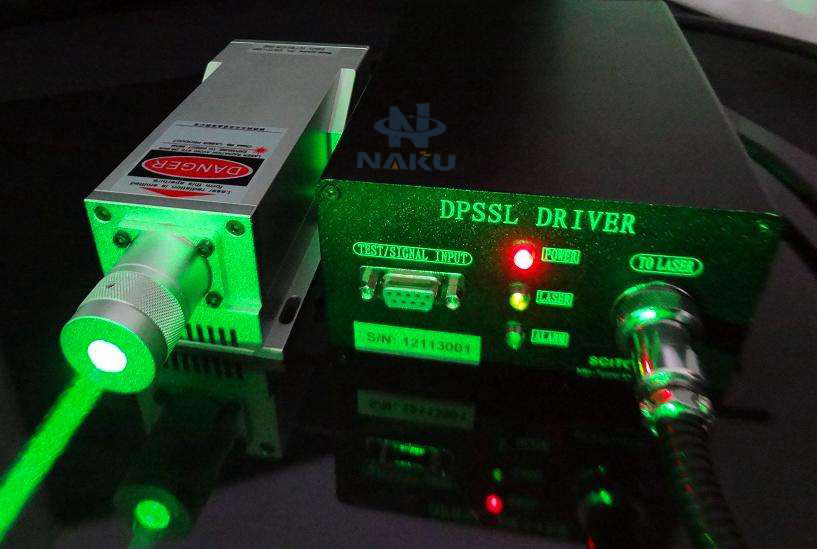 532nm 500mW LD Solid State Green Laser Power Adjustable